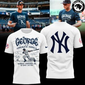 George Lombard Jr New York Yankees MLB Graphic T Shirt 2