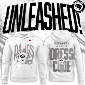 Georgia Bulldogs Whiteout Dawgs Saturday Has A Dress Code Hoodie