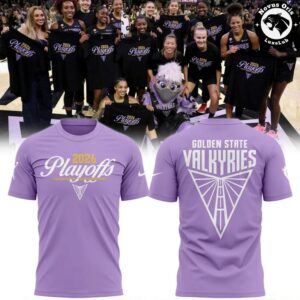 Golden State Valkyries WNBA 2026 Playoffs Clinched Graphic T Shirt 4