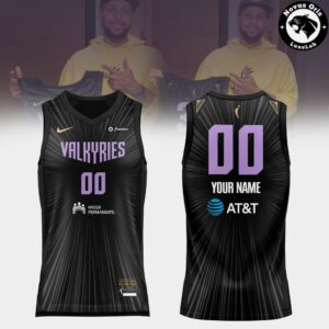 Golden State Valkyries Welcome to Ballhalla Custom Basketball Jersey