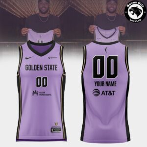 Golden State Valkyries Welcome to Ballhalla Custom Basketball Jersey 2