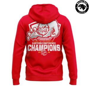 Green Bay Blizzard 2026 IFL Eastern Conference Champions Hoodie 4