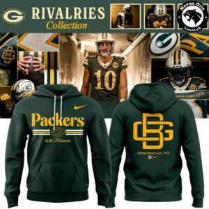 Green Bay Packers 2026 Rivalries Making History Since 1919 Hoodie