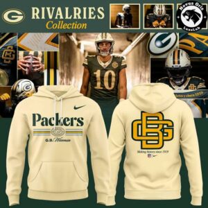 Green Bay Packers 2026 Rivalries Making History Since 1919 Hoodie 2