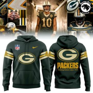 Green Bay Packers 2026 Rivalries Making History Since 1919 Hoodie 3