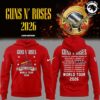 Guns N’ Roses x St. Louis Cardinals World Tour 2026 Busch Stadium Hoodie