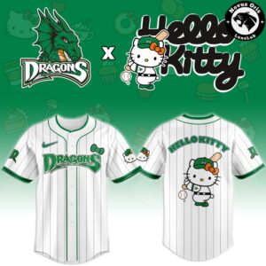 Hello Kitty Dayton Dragons 2026 Special Edition Baseball Jersey 2