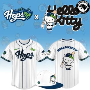 Hello Kitty Hillsboro Hops 2026 Special Edition Baseball Jersey
