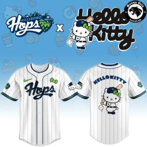 Hello Kitty Hillsboro Hops 2026 Special Edition Baseball Jersey 2