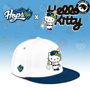 Hello Kitty Hillsboro Hops 2026 Special Edition Baseball Jersey 3