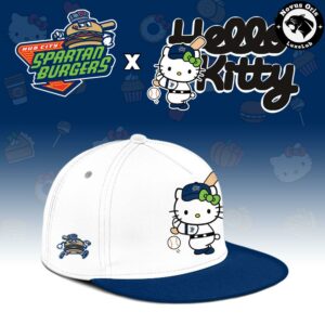 Hello Kitty Hub City Spartanburgers 2026 Special Edition Baseball Jersey 3