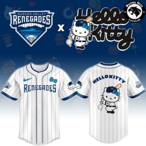 Hello Kitty Hudson Valley Renegades 2026 Special Edition Baseball Jersey 2
