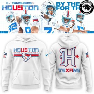 Houston Texans By the H For the H Rivalries Graphic Hoodie