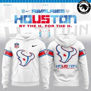 Houston Texans By the H For the H Rivalries Graphic Hoodie 2