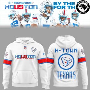 Houston Texans By the H For the H Rivalries Graphic Hoodie 6