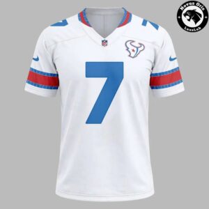Houston Texans CJ Stroud 7 Rivalries 2026 Football Jersey 2