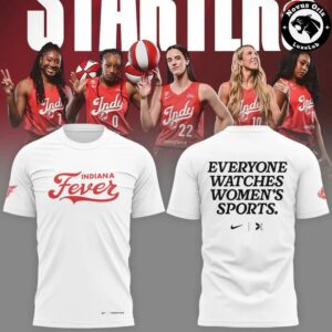 Indiana Fever Everyone Watches Women’s Sports Graphic T-Shirt