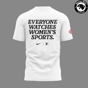 Indiana Fever Everyone Watches Womens Sports Graphic T Shirt 4