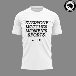 Indiana Fever Everyone Watches Womens Sports Graphic T Shirt 5