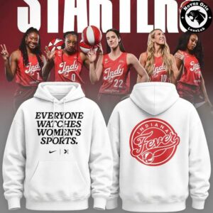 Indiana Fever Everyone Watches Womens Sports Statement Hoodie 2