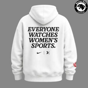 Indiana Fever Everyone Watches Womens Sports Statement Hoodie 4