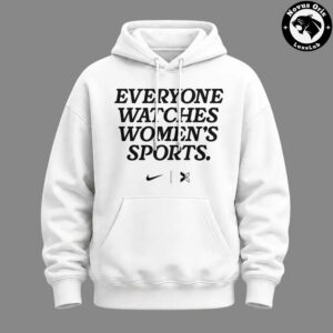 Indiana Fever Everyone Watches Womens Sports Statement Hoodie 5