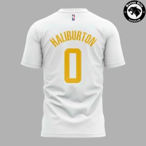 Indiana Pacers Tyrese Haliburton 0 NBA Basketball T Shirt 6