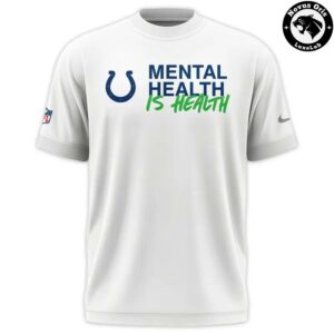 Indianapolis Colts Kicking The Stigma Mental Health T Shirt 2