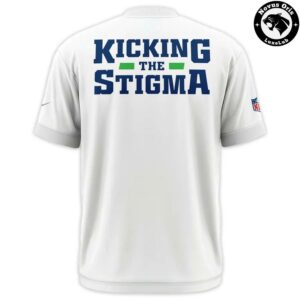 Indianapolis Colts Kicking The Stigma Mental Health T Shirt 3