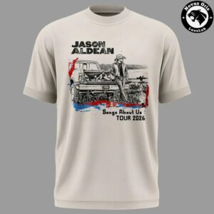 Jason Aldean Songs About Us Tour 2026 Concert T Shirt 1