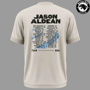 Jason Aldean Songs About Us Tour 2026 Concert T Shirt 2
