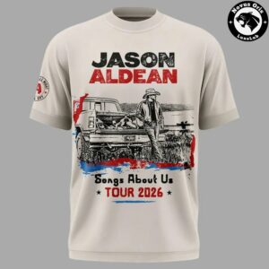 Jason Aldean Songs About Us Tour 2026 Concert T Shirt 5