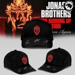 Jonas Brothers The Burning Up Tour All Over Again 2026 Baseball Jersey 5