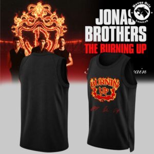 Jonas Brothers The Burning Up Tour All Over Again 2026 Basketball Jersey 4