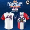 Juan Soto New York Mets Dominican Republic Heritage Night Jersey