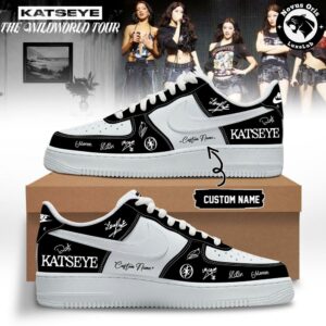 KATSEYE x The Wildworld Tour 2026 Signature Custom Air Force 1 1