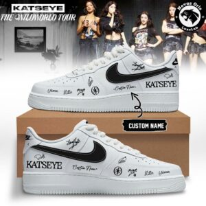 KATSEYE x The Wildworld Tour 2026 Signature Custom Air Force 1 2