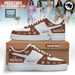 KATSEYE x The Wildworld Tour 2026 Signature Custom Air Force 1 3