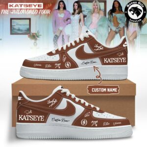 KATSEYE x The Wildworld Tour 2026 Signature Custom Air Force 1 4