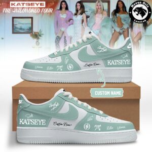 KATSEYE x The Wildworld Tour 2026 Signature Custom Air Force 1 6