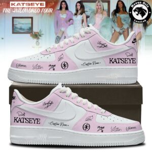 KATSEYE x The Wildworld Tour 2026 Signature Custom Air Force 1 7