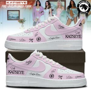 KATSEYE x The Wildworld Tour 2026 Signature Custom Air Force 1 8