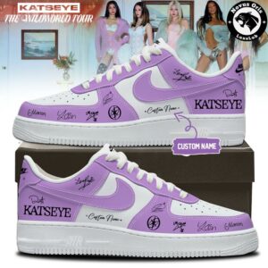 KATSEYE x The Wildworld Tour 2026 Signature Custom Air Force 1 9
