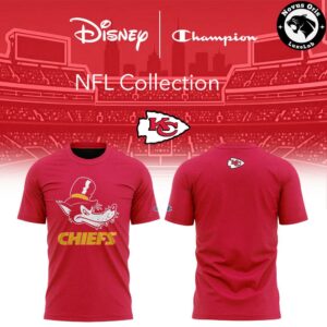 Kansas City Chiefs Disney Champion NFL Main Character Energy T Shirt 2