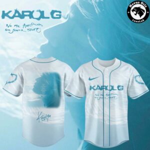 Karol G Album No Me Arrepiento de Sentir Tanto 2026 Baseball Jersey
