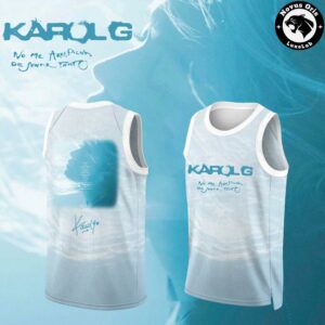 Karol G Album No Me Arrepiento de Sentir Tanto 2026 Basketball Jersey