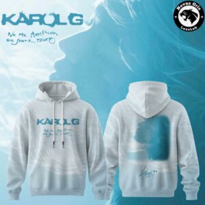 Karol G Album No Me Arrepiento de Sentir Tanto 2026 Hoodie