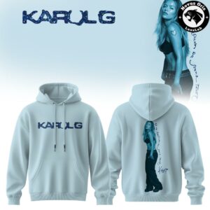 Karol G Album No Me Arrepiento de Sentir Tanto 2026 Hoodie 2