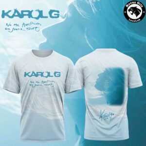 Karol G Album No Me Arrepiento de Sentir Tanto 2026 T-Shirt