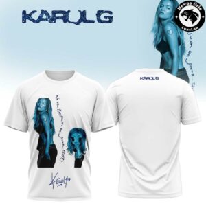 Karol G Album No Me Arrepiento de Sentir Tanto 2026 T Shirt 2
